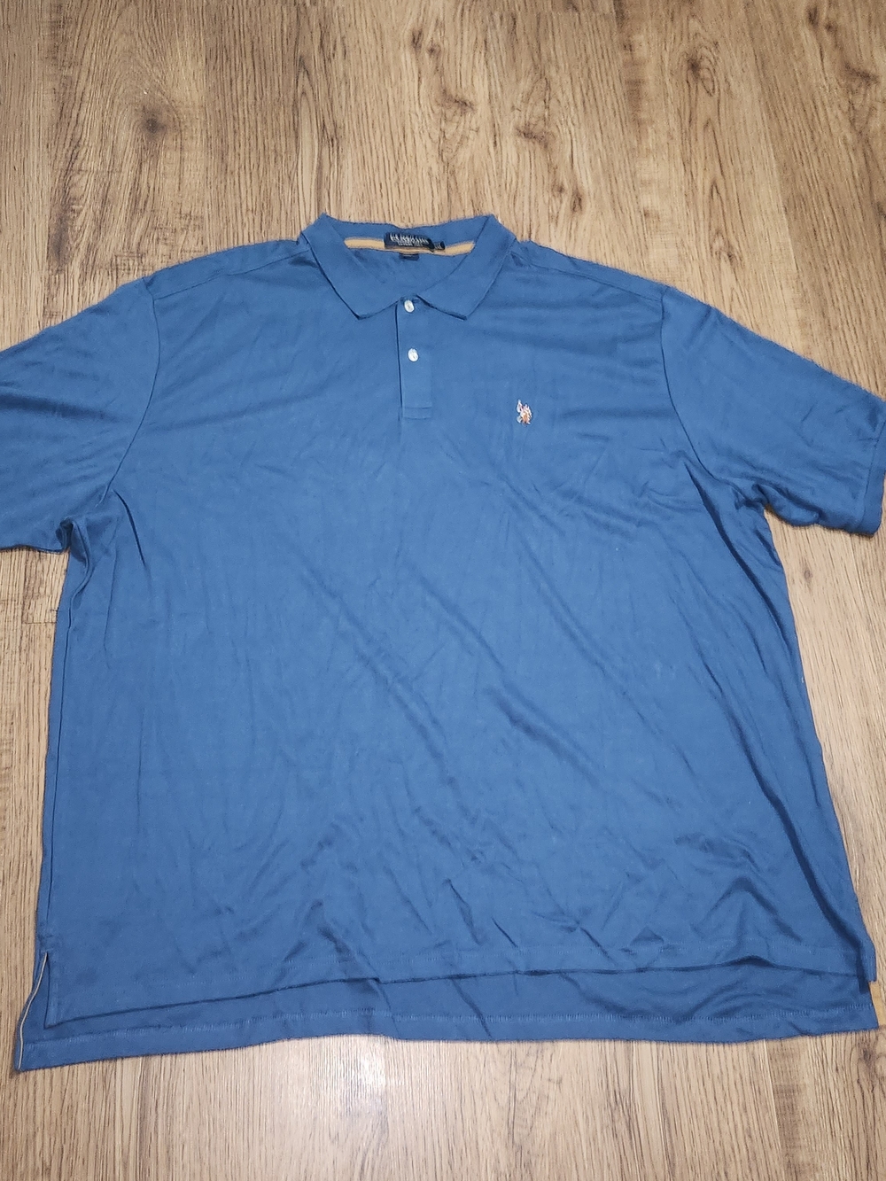 U.S. Polo Assn. Men's Royal Blue Short-Sleeve Polo